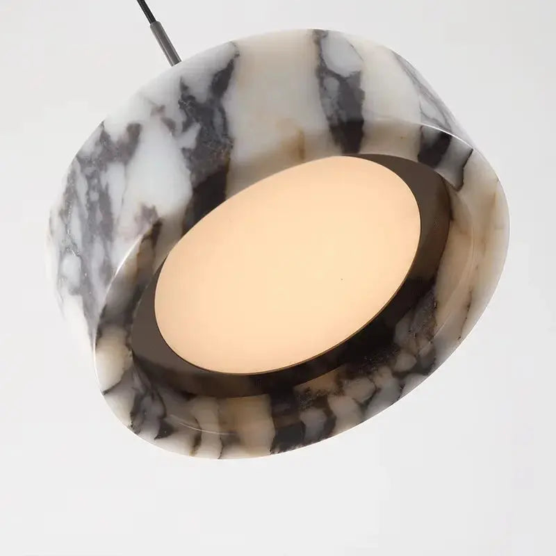 Luxury Black Marble Hanging Lamp