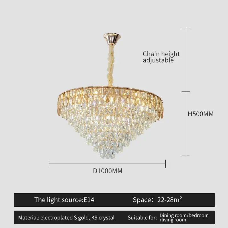 Crystal Chandelier Post-Modern Luxury Lighting ChandeliersLife®