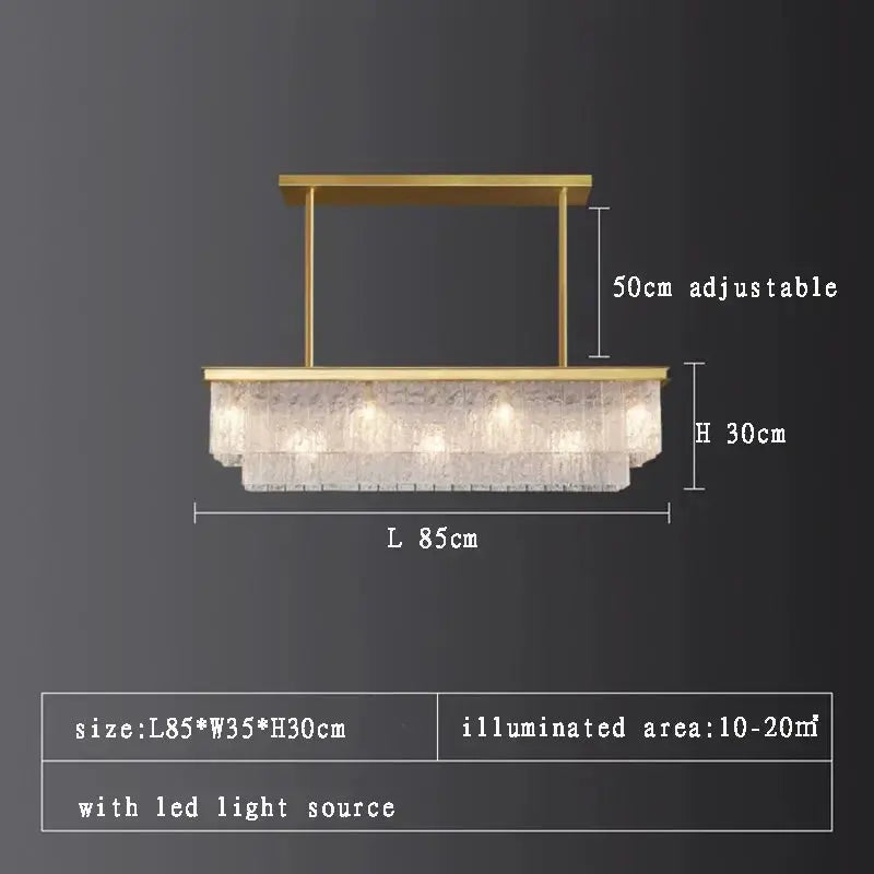 Creative Glass New Postmodern Chandelier ChandeliersLife®