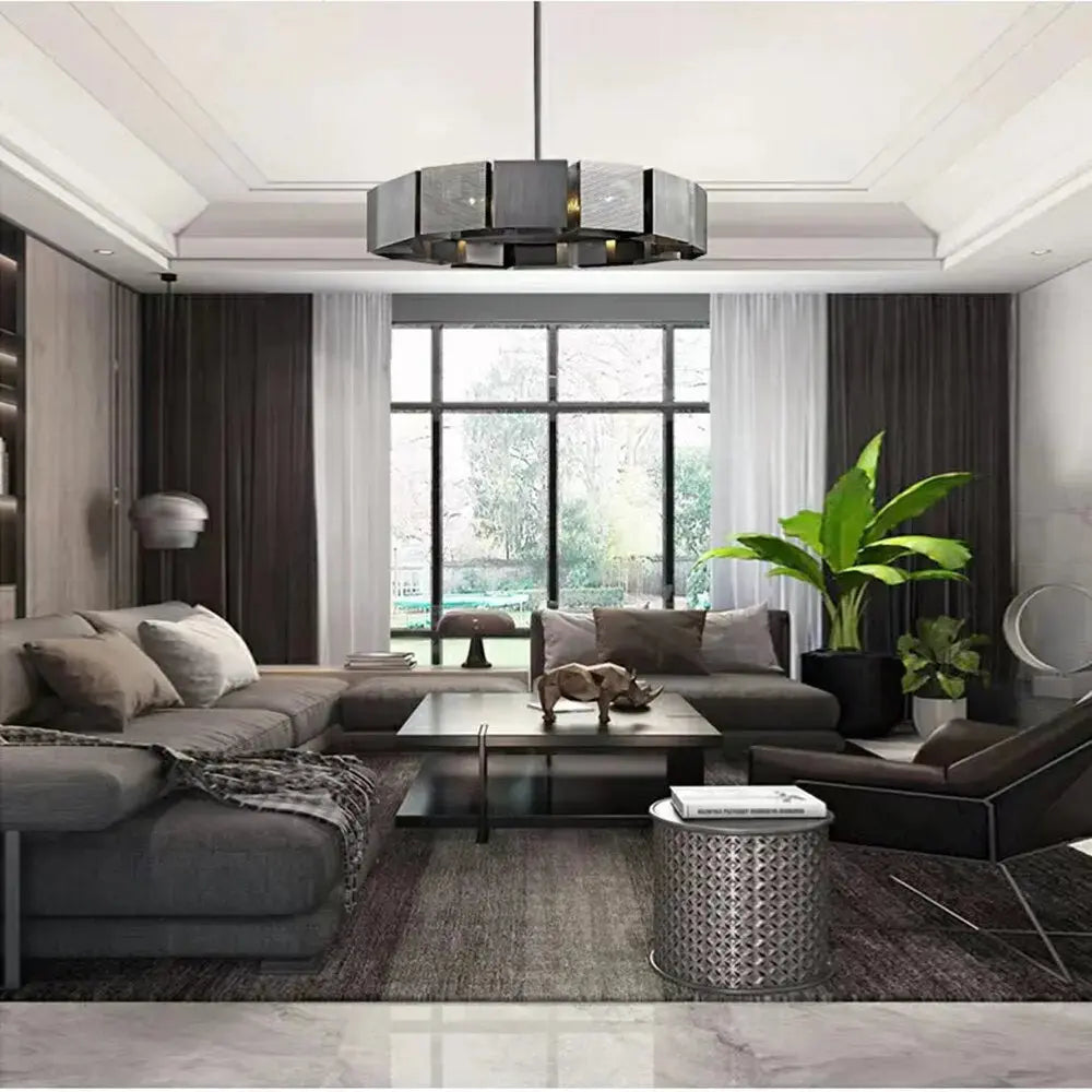 Industrial Style Black Metal Chandeliers ChandeliersLife®