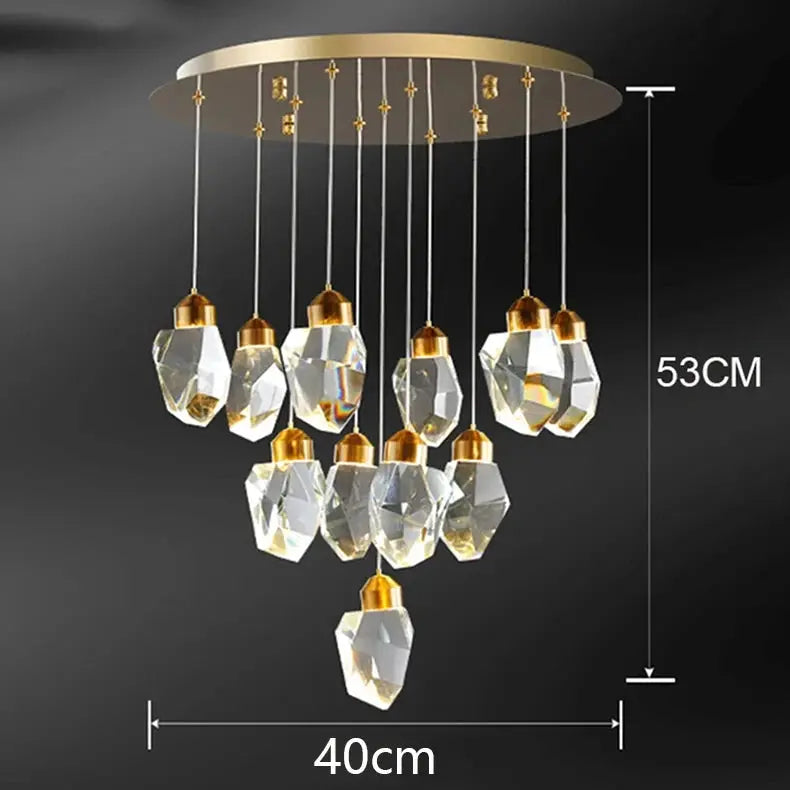 home decorationPendant lights, luxury crystal living room chandelier, dining room Pendant lamp, ceiling light, indoor lighting ChandeliersLife®