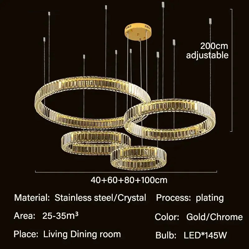 Modern Crystal Ceiling Lights ChandeliersLife®