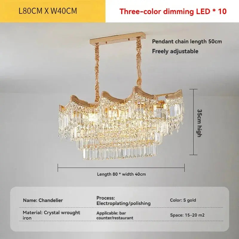 Modern Luxury Stairs Large Crystal Chandeliers ChandeliersLife®
