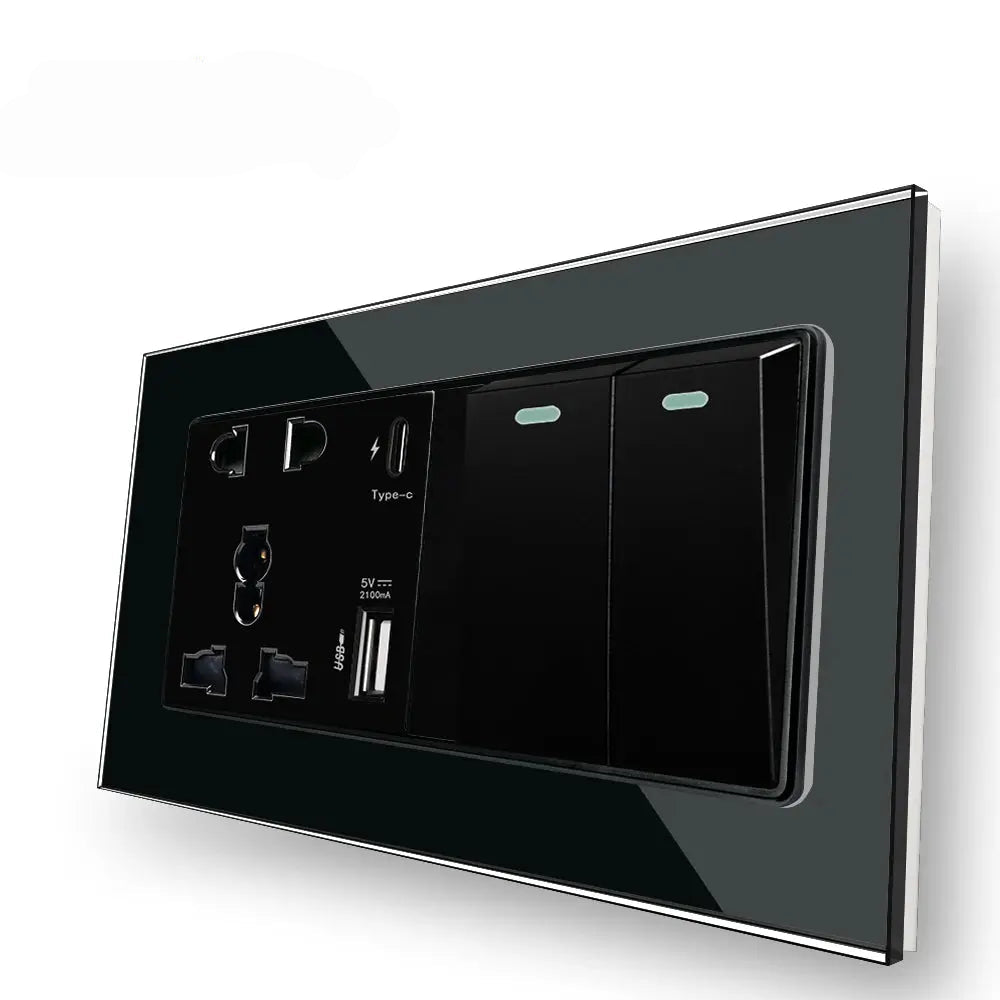 USB Power Outlet Light Switch ChandeliersLife®