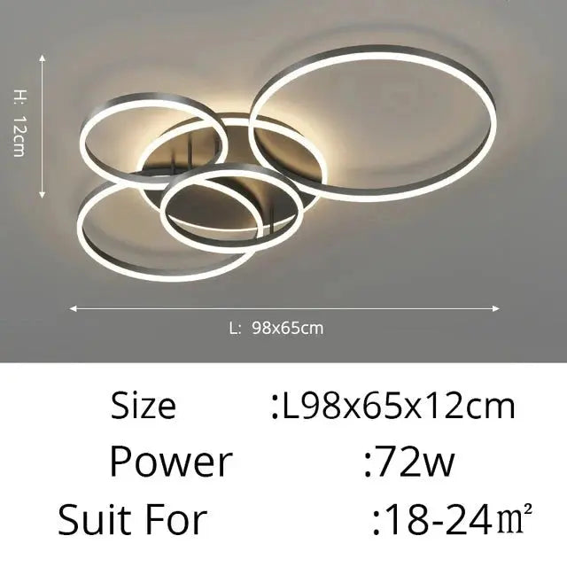 Modern LED Ceiling Chandelier ChandeliersLife®