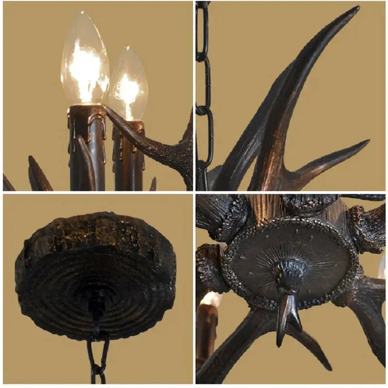 Retro Antler Chandelier
