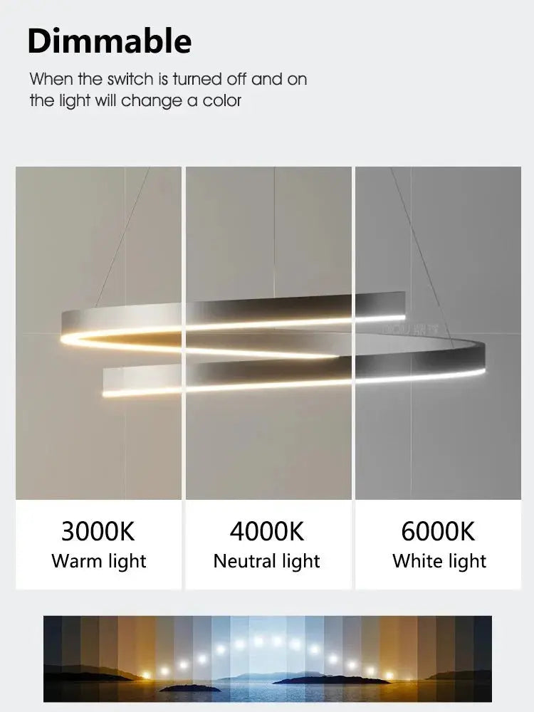 New Minimalist Living Room Modern Pendant Lamp ChandeliersLife®