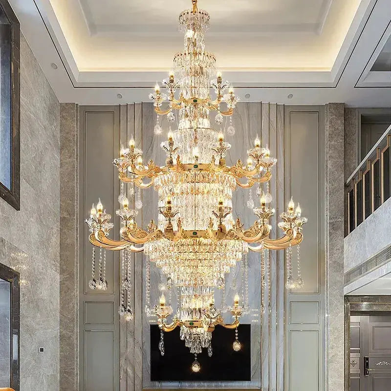 European Style Candle Crystal Chandelier ChandeliersLife®
