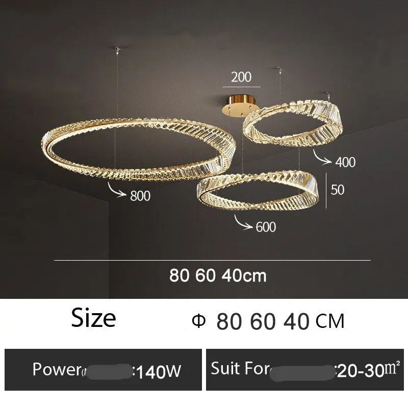 Crystal Led Chandelier ChandeliersLife®