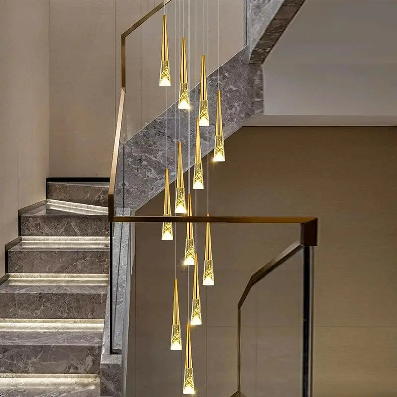 Modern Dome Decoration Stair Pendant Lamp ChandeliersLife®