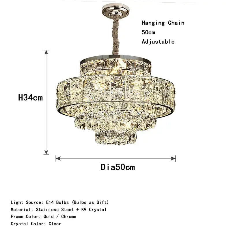 Crystal Elegant Chandelier Design ChandeliersLife®