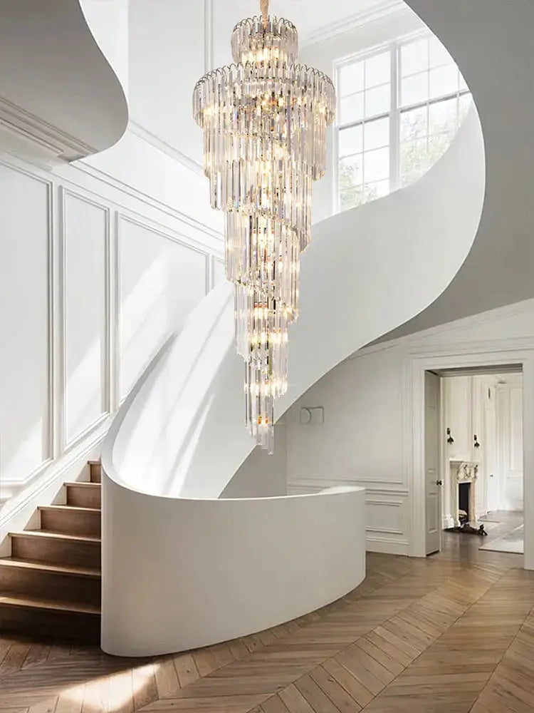 Modern Loft Chandelier - Golden ChandeliersLife®