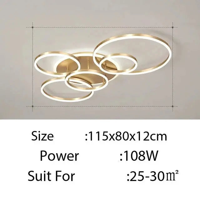 Modern LED Ceiling Chandelier ChandeliersLife®