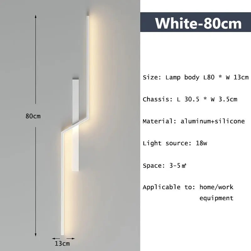 Minimalist Line Strip Wall Lamp ChandeliersLife®