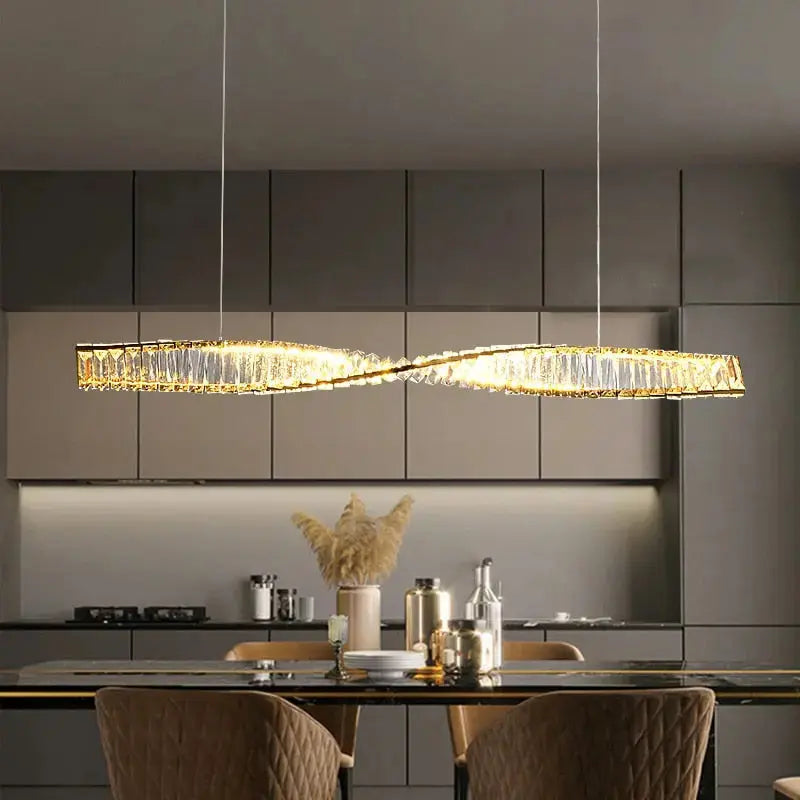 One Spiral Luxury Chandelier ChandeliersLife®