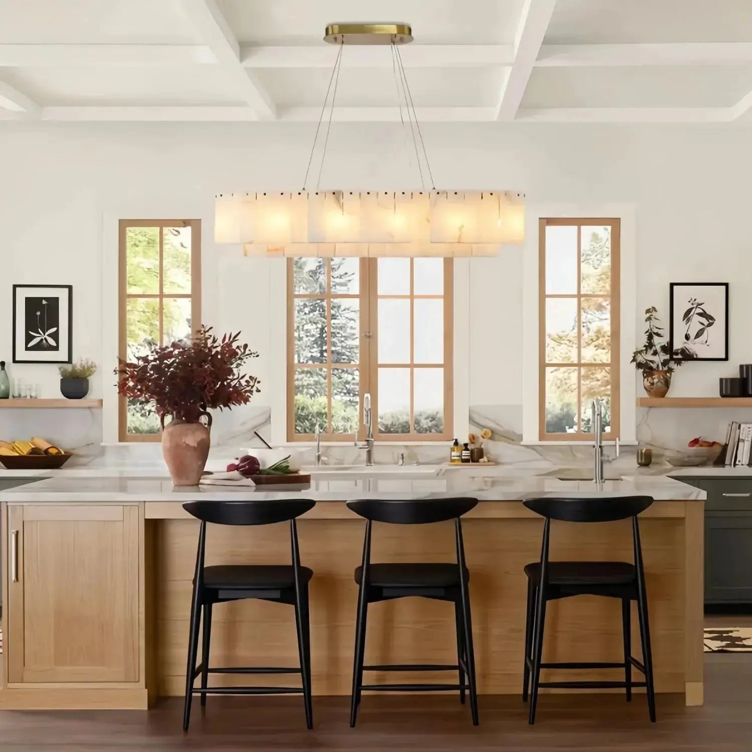 Luxury Nordic Natural Marble Chandelier ChandeliersLife®