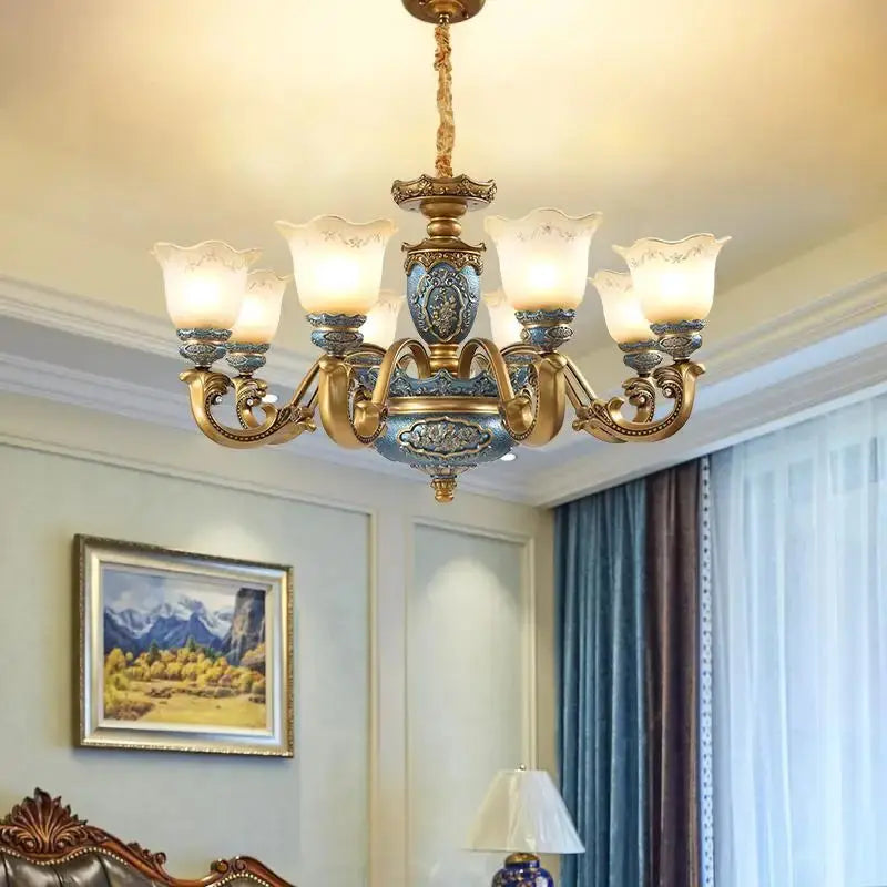 European Chandelier Mid Century Modern Lighting