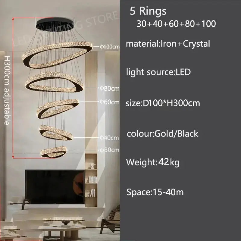 Luxury Modern Home Decoration Villa Chandelier ChandeliersLife®