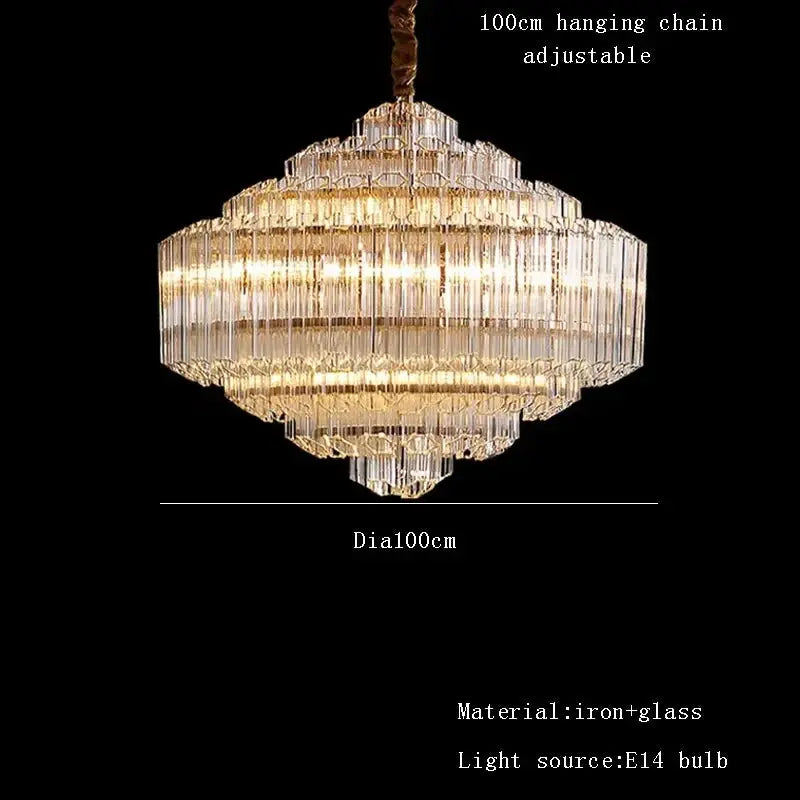 Luxury Glass Crystal Modern Chandelier ChandeliersLife®