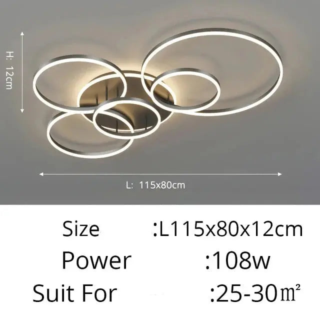 Modern LED Ceiling Chandelier ChandeliersLife®