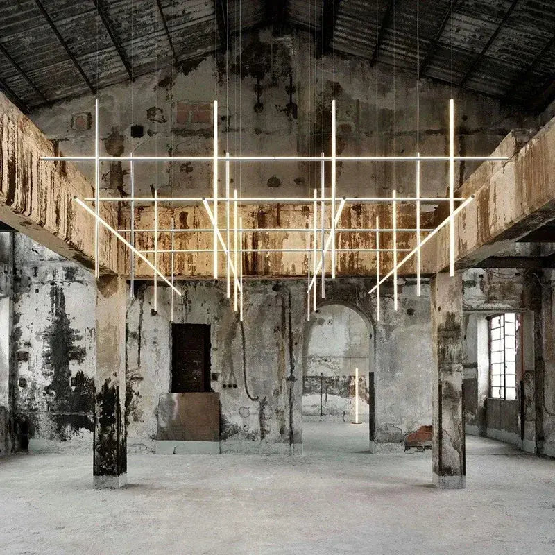 Nordic Minimalist Italian Tube Chandeliers ChandeliersLife®