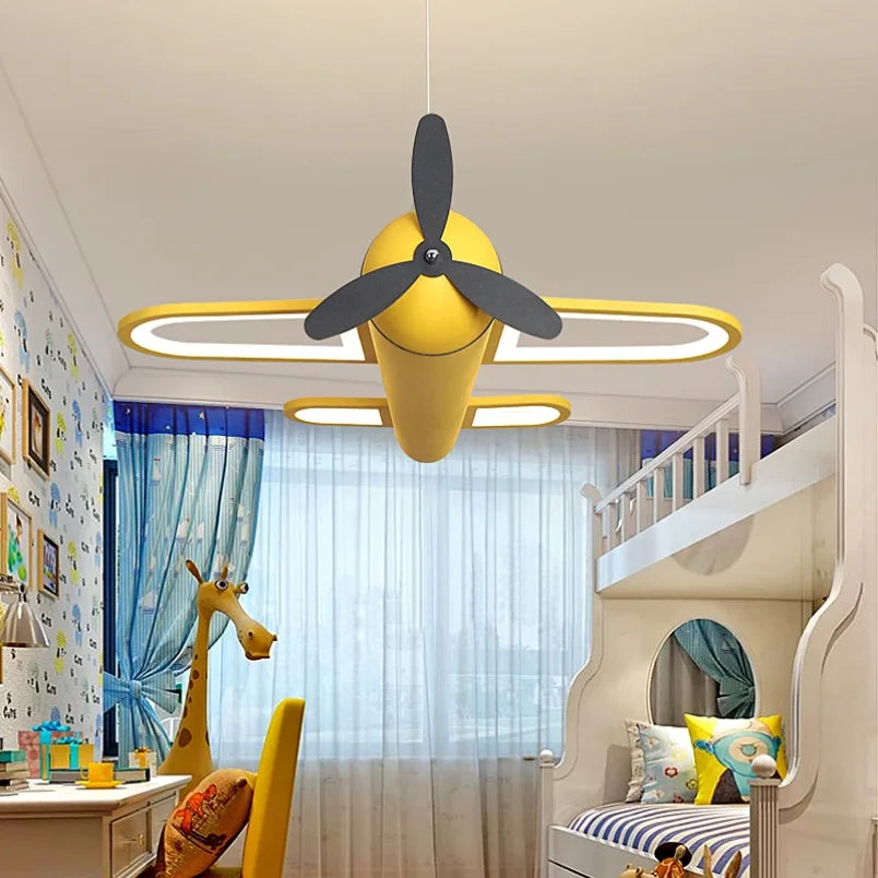 Aviator Modern Airplane LED Kids Room Chandelier – alternate product view 3