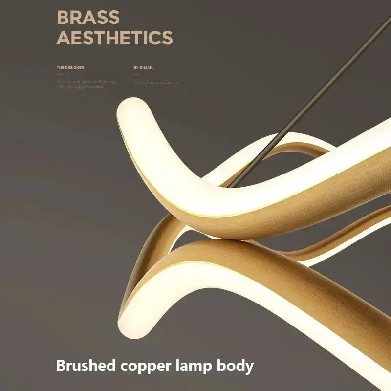 Modern LED Pendant Light For Bedroom Living Dining Room Chandelier Luxury Ring Hanging Lamp Home Decor Indoor Lighting Fixture ChandeliersLife®