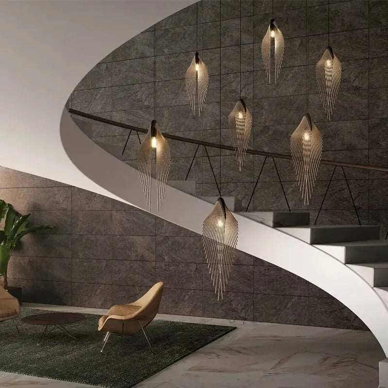 Nordic Vintage Bird's Wing Pendant Lights ChandeliersLife®