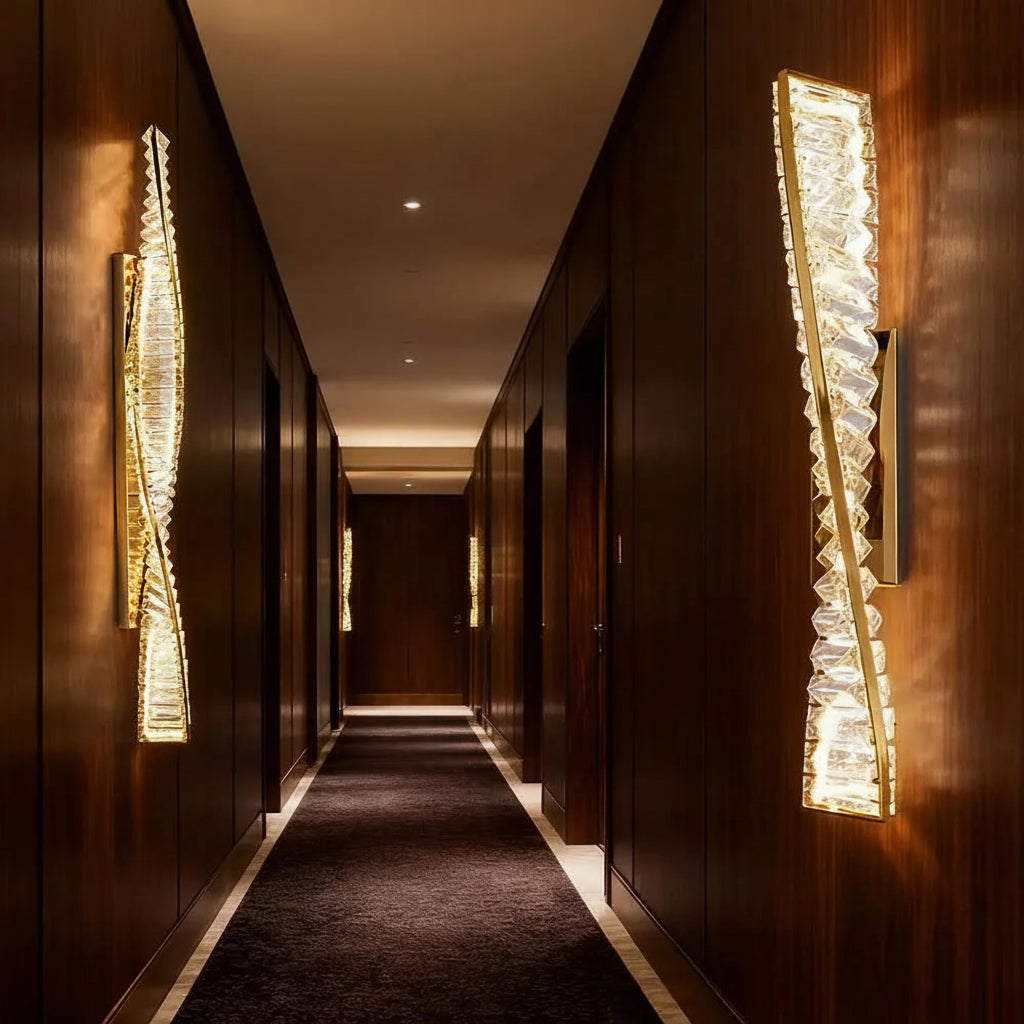 Luxury Italian Crystal Wall Sconce