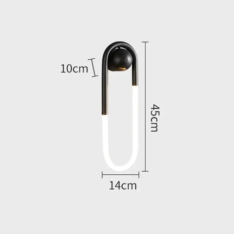 Minimalist U-shaped Wall Lamp ChandeliersLife®