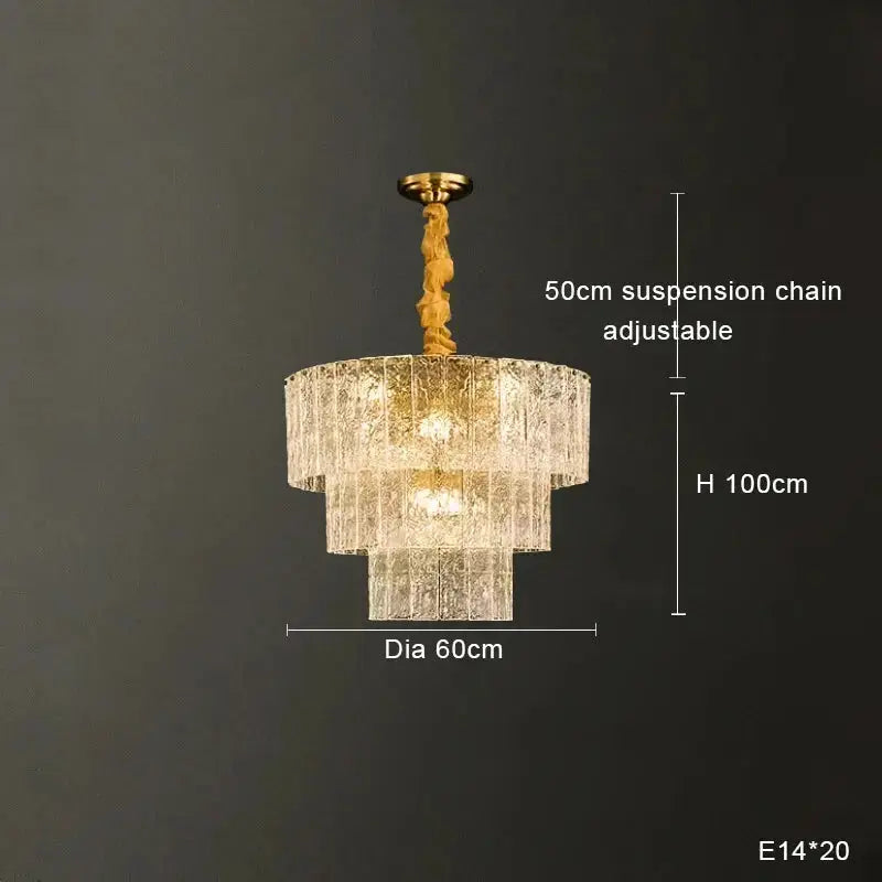 Creative Glass New Postmodern Chandelier ChandeliersLife®