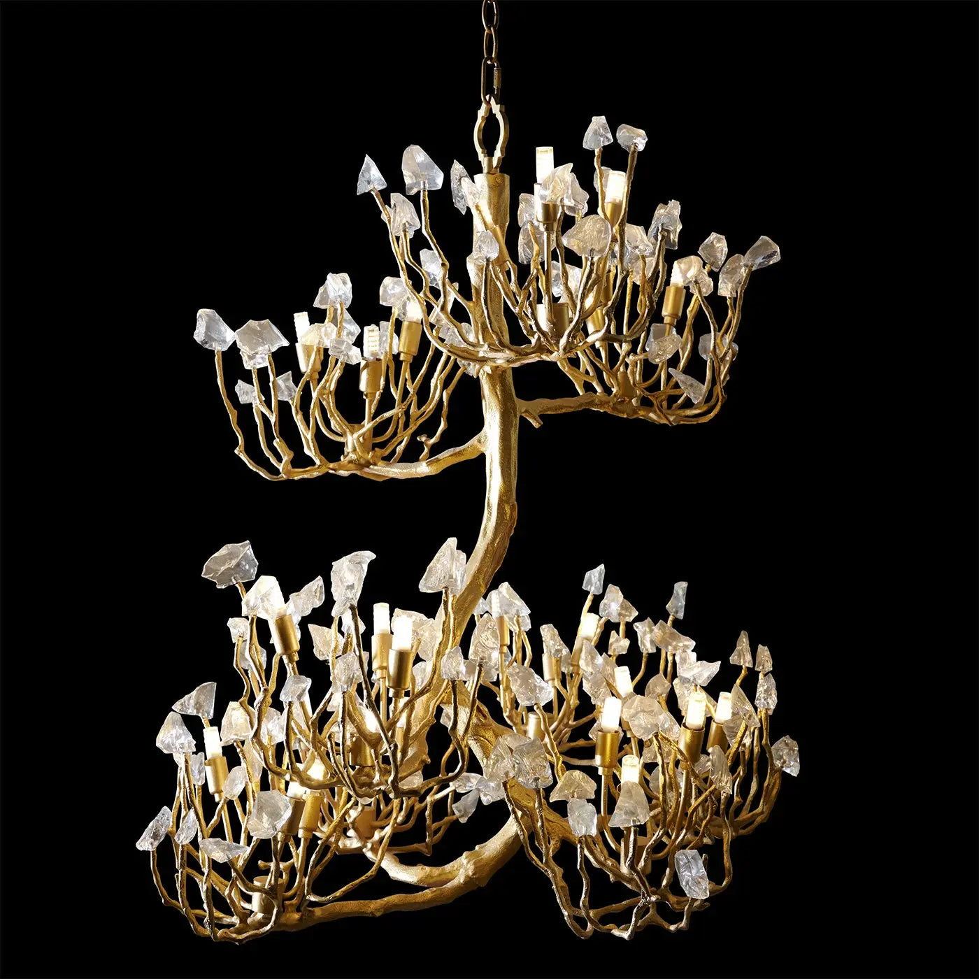 Postmodern Handmade Copper Chandelier