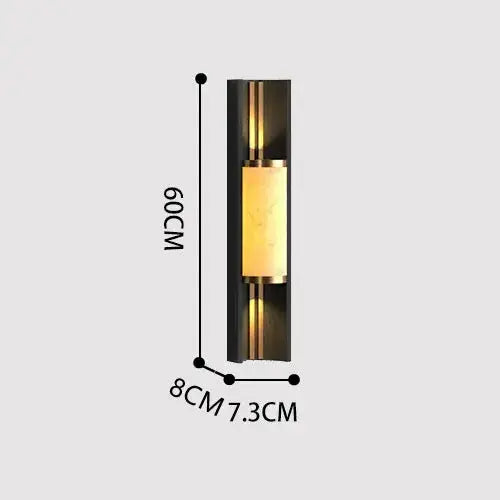 Outdoor LED Lmitated Marble Wall Lamp AC85-245V Waterproof IP65 Stainless Steel Porch Light For Street Path Sconce Decoration ChandeliersLife®