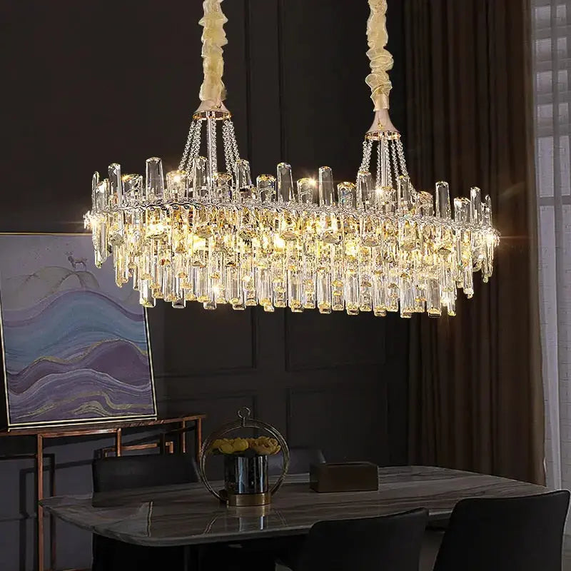New Modern Light Crystal Chandelier ChandeliersLife®