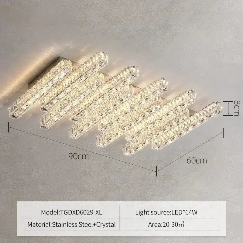 Modern Ceiling K9 Crystal Chandelier ChandeliersLife®