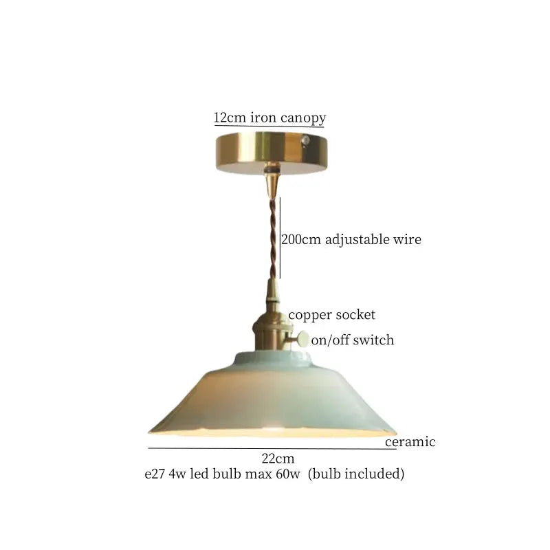 Ceramic Kitchen Hanging Lights