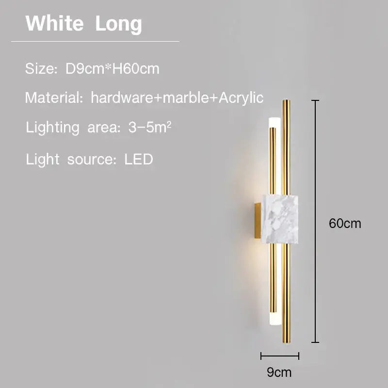 Modern Marble Led Wall Lamp ChandeliersLife®