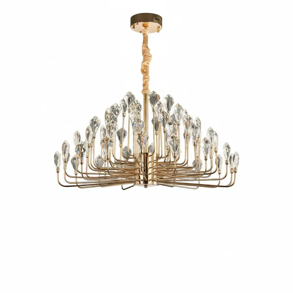 Round Luxury Crystal Dining Room Chandelier ChandeliersLife®