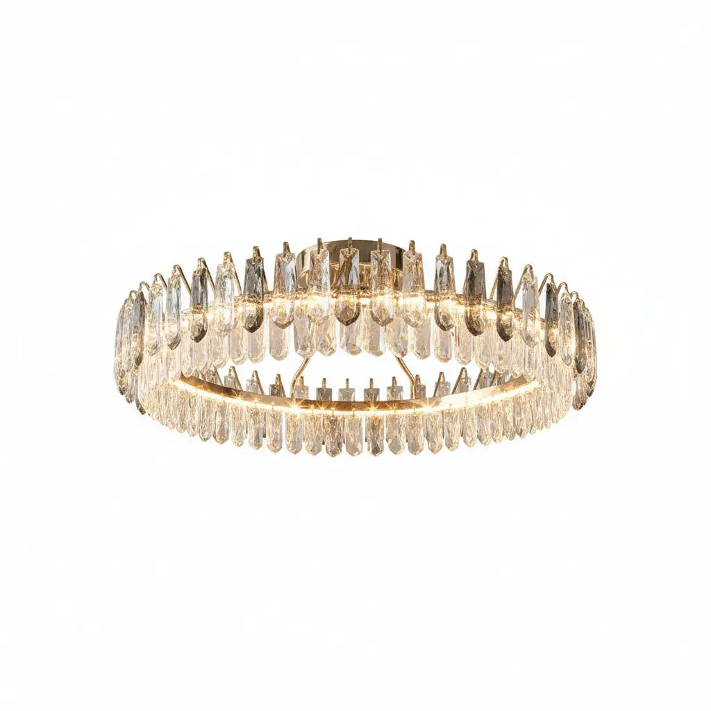 Crystal Modern Gold Lustres ChandeliersLife®