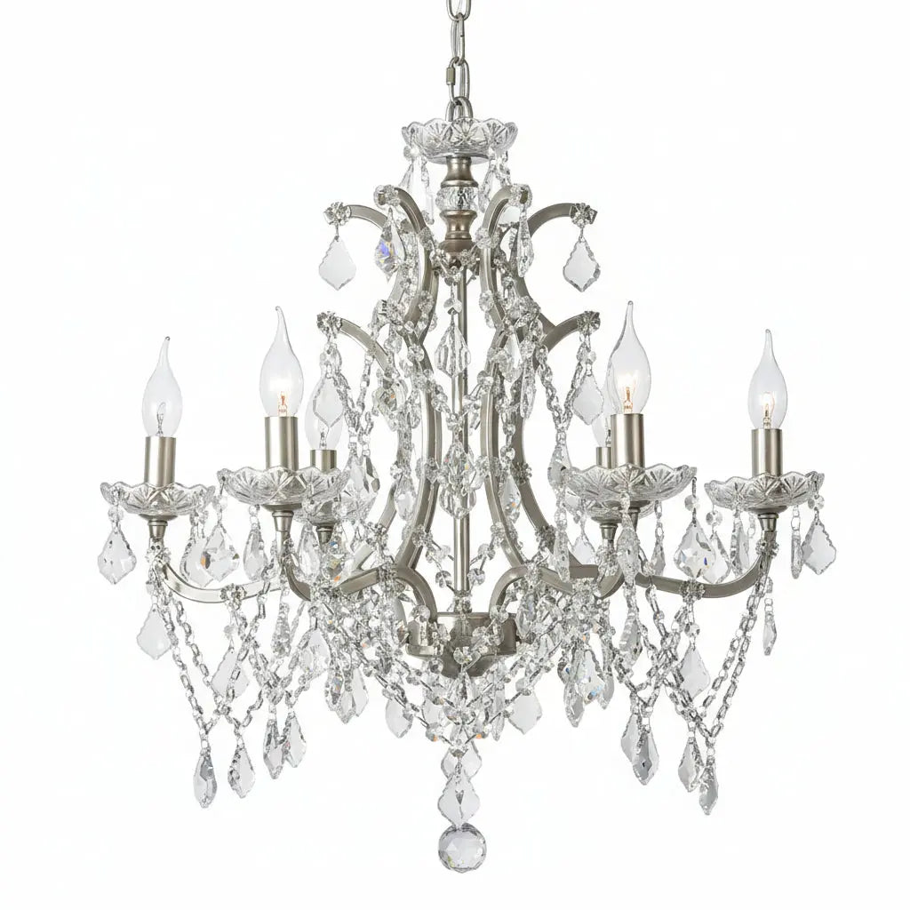 Vintage Style Silver Decorative Chandelier ChandeliersLife®