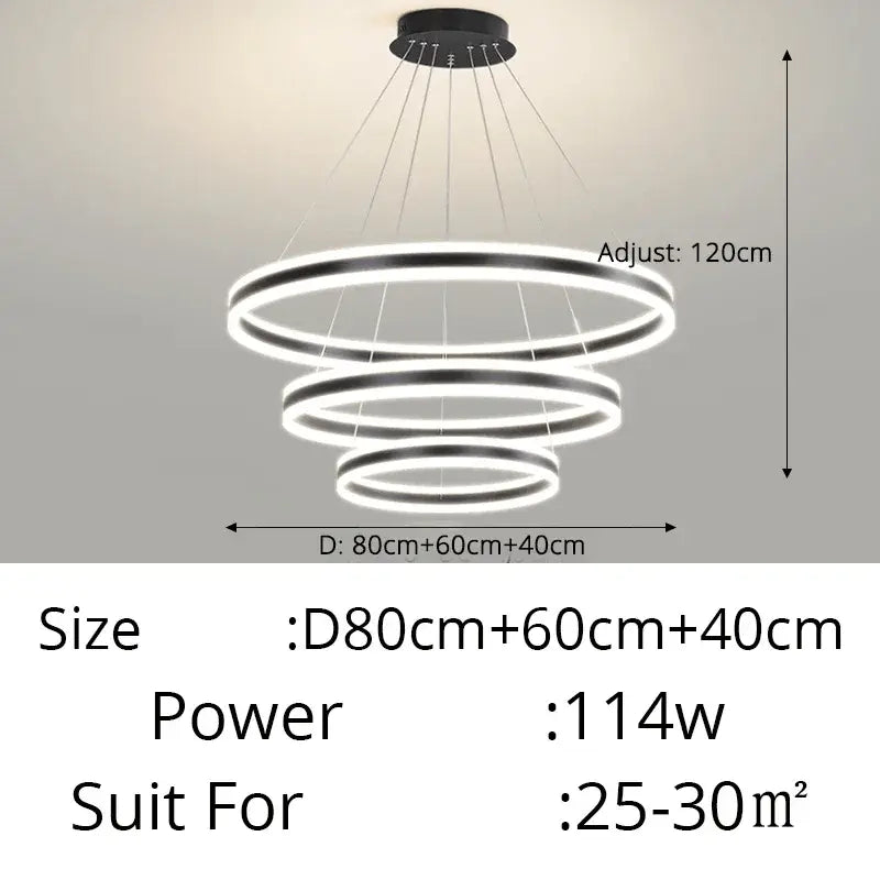 Large Modern Ring Chandelier ChandeliersLife®