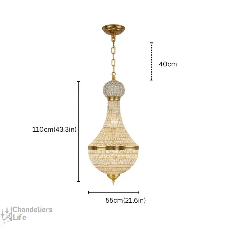 British Style Crystal Vintage Chandelier ChandeliersLife®