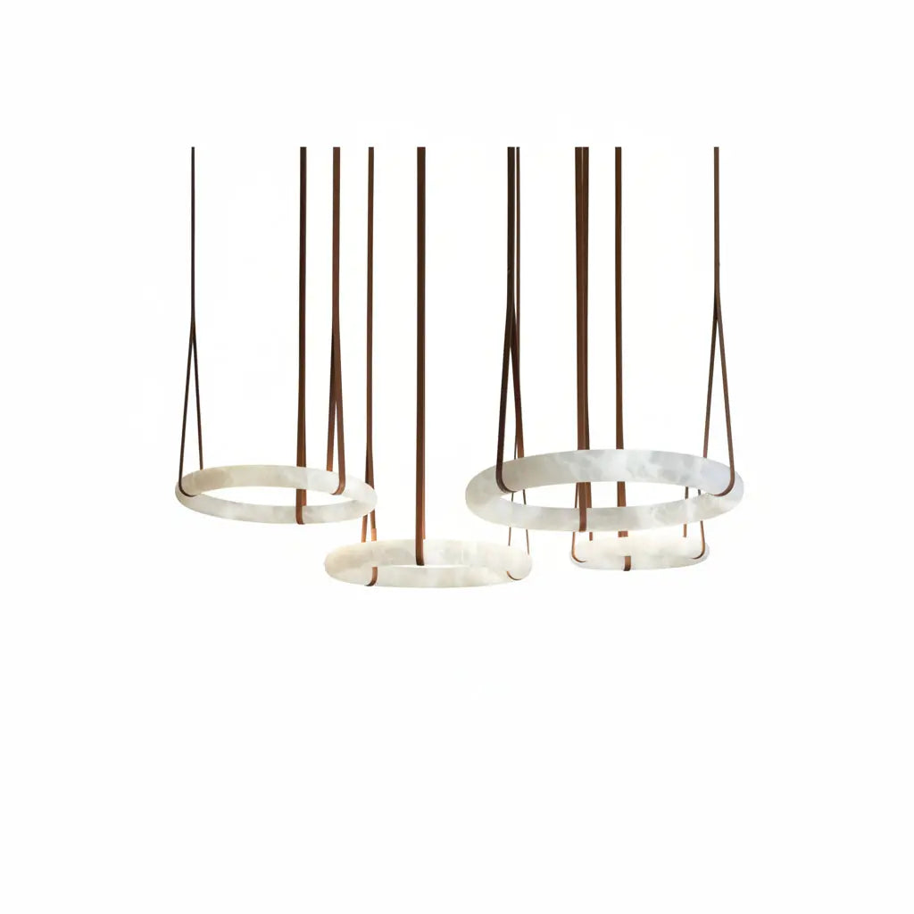 Pendant Ring Alabaster Modern Chandelier ChandeliersLife®