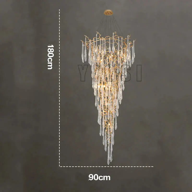 Modern Living Room Branch Chandelier ChandeliersLife®