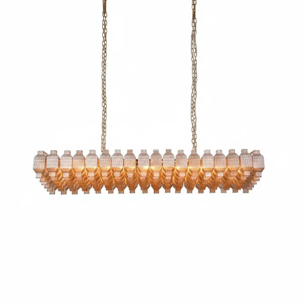 Luxury Clear Glass Hanging Designer Chandelier ChandeliersLife®