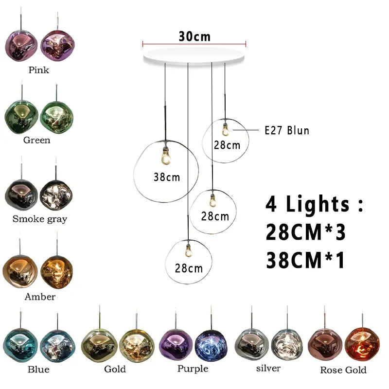 Nordic Lava Foyer Lighting ChandeliersLife®