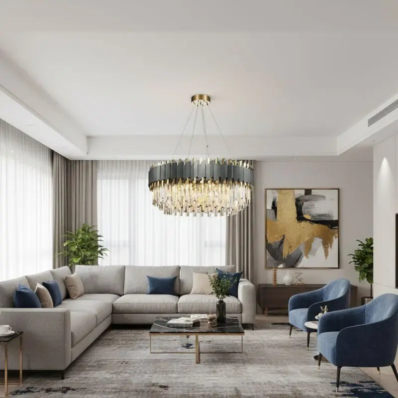 New Modern Crystal Luxury Pendant Chandelier Nordic