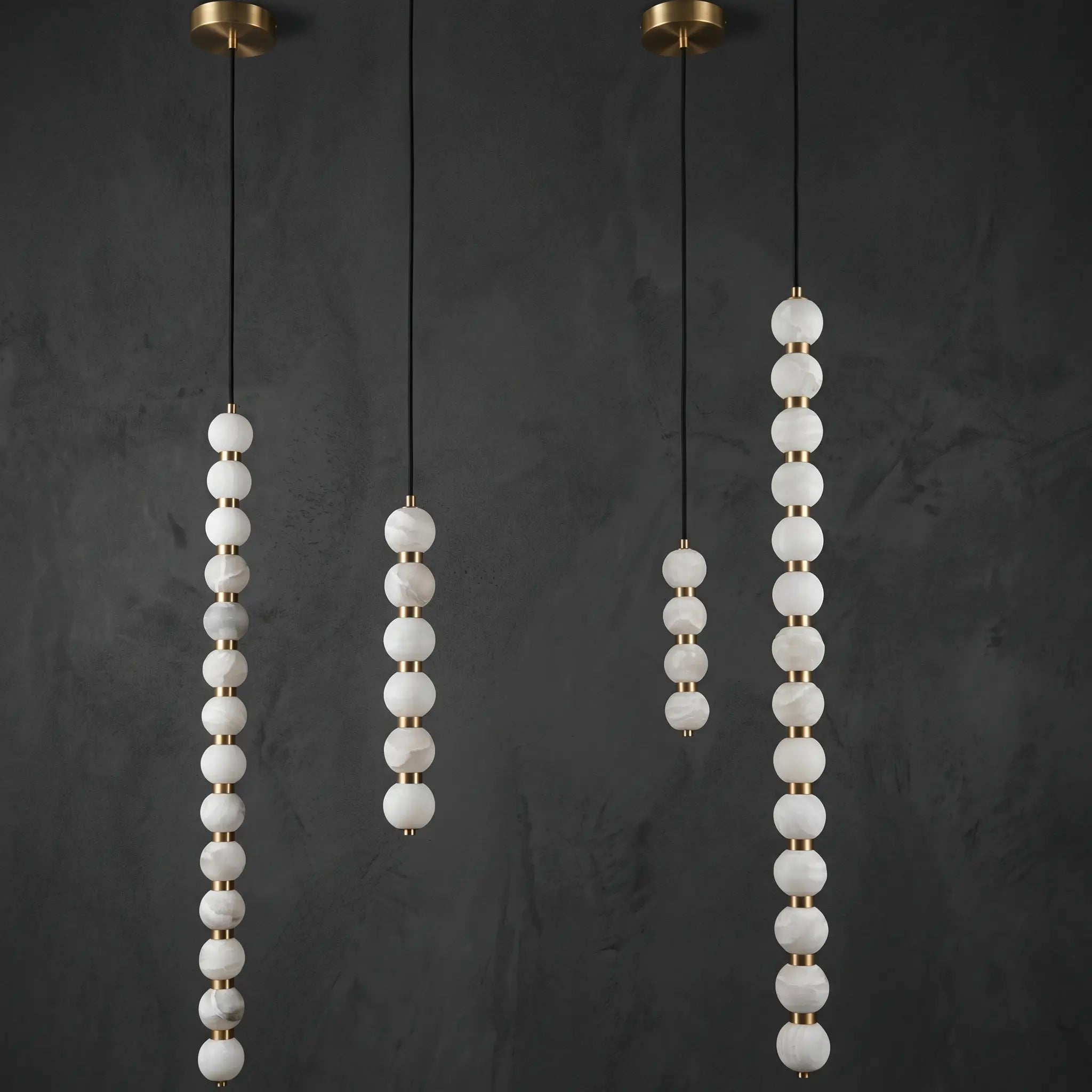 Yiosi Orbita Beads Hanging Pendant Light - Image 2