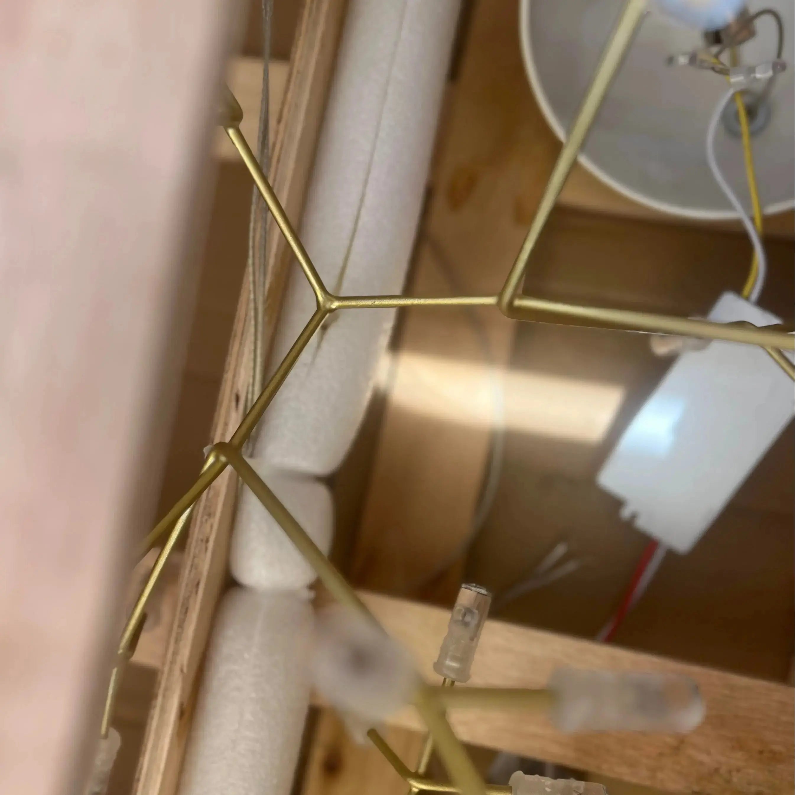 Designer Industrial Firefly Chandelier ChandeliersLife®