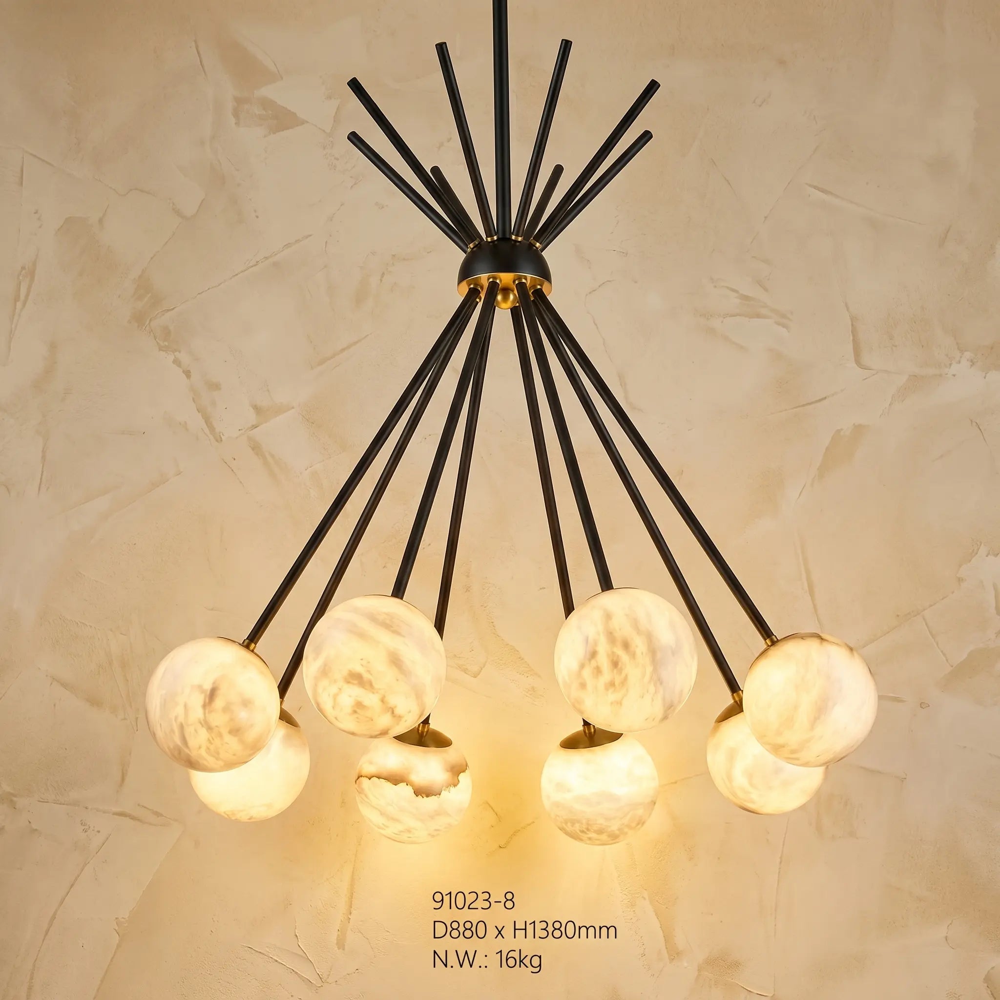 Starburst Alabaster Pendant Light ChandeliersLife®